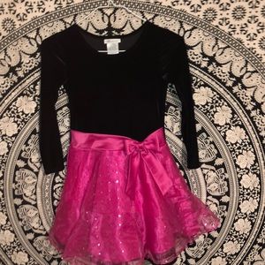 Pink and Black Bonnie Jean dress